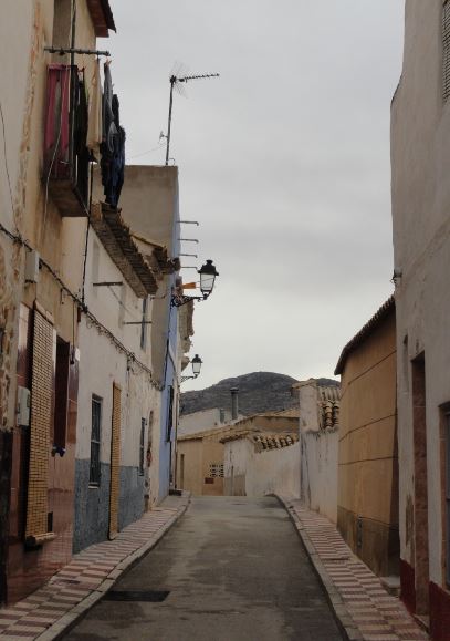Sax. Calle del casco antiguo. Foto R.Puig
