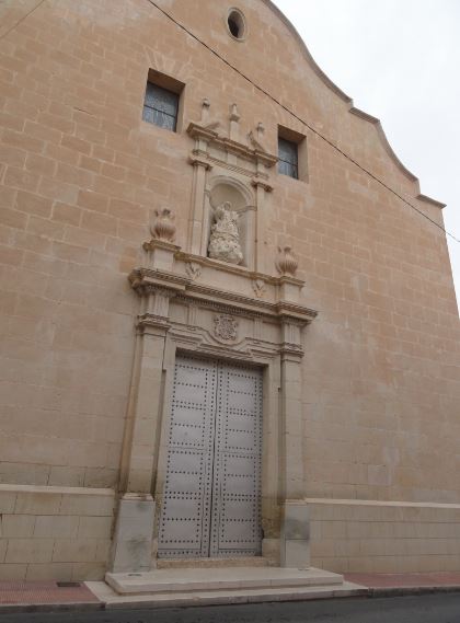 Sax. Puerta renacentista. Iglesia de la Asunción. Foto R.Puig