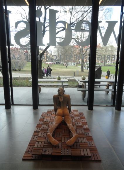 Desde el interior del Museo Sven Harrys. Estocolmo. Foto R.Puig