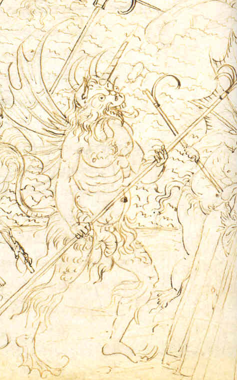 Inferno XXII. Dettaglio. Museos Estatales de Berlin.