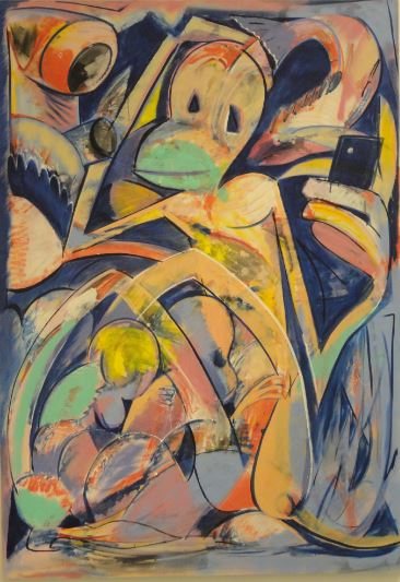 Jim Thorell. I see u bb. 2015. Colección privada. Art Now. Museo Sven Harrys. Foto R.Puig