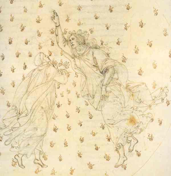 Botticelli. Paradiso VI. Dettaglio.Museos Estatales de Berlin