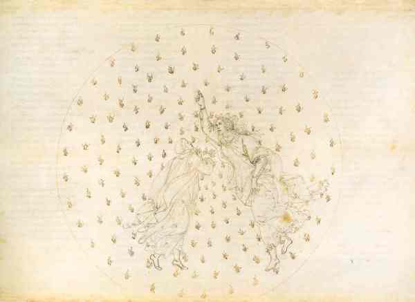 Botticelli. Paradiso VI.Museos Estatales de Berlin.