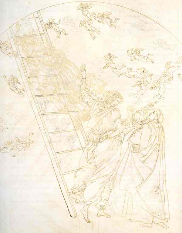 Botticelli. Paradiso XXI. Detalle.Museos Estatales de Berlín