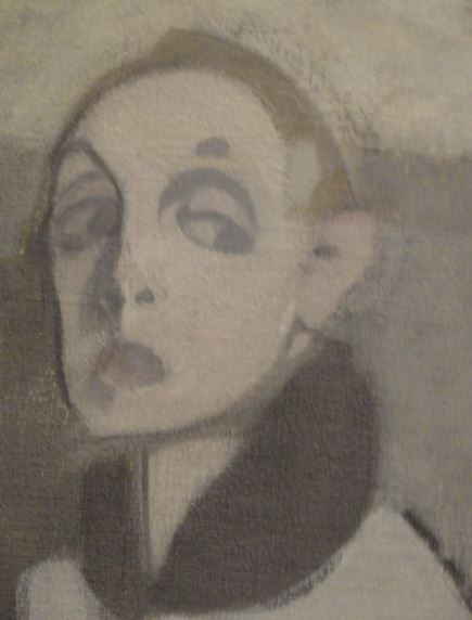 Helene Schjerfbeck. Autorretrato. Detalle. 1937. Museo de Arte Moderno. Estocolmo. Foto R.Puig