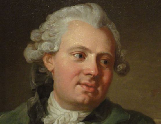 Lorens Pasch el joven. Retrato del grabador de monedas Gustav Ljungberger. 1770.Detalle. Academia de bellas Artes. Estocolmo. Foto R.Puig