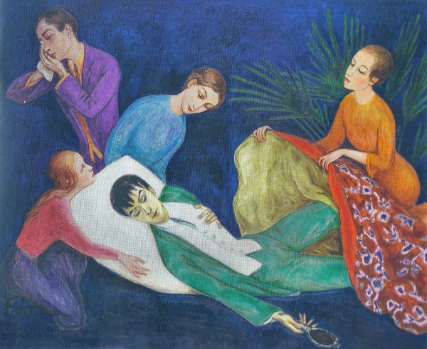 Nils Dardel. La muerte del dandy. 1918