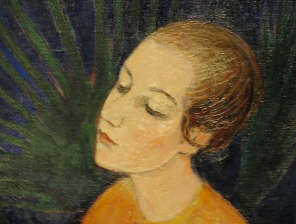 Nils Dardel.  La muerte del dandy.Detalle. 1918. Museo Nacional. Estocolmo. Foto R.Puig