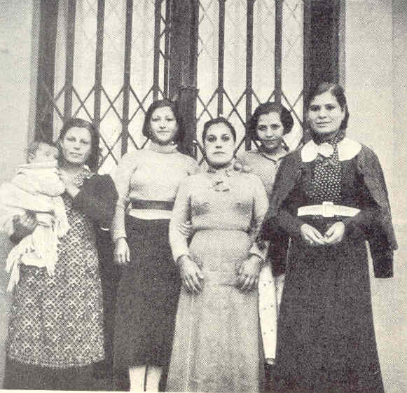 Jovenes bellezas entre Valencia y Madrid. Allan Vougt. Moskva Madrid. Stockholm 1938