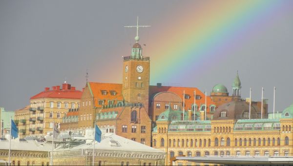 A las seis menos diez de la tarde. Foto R.Puig