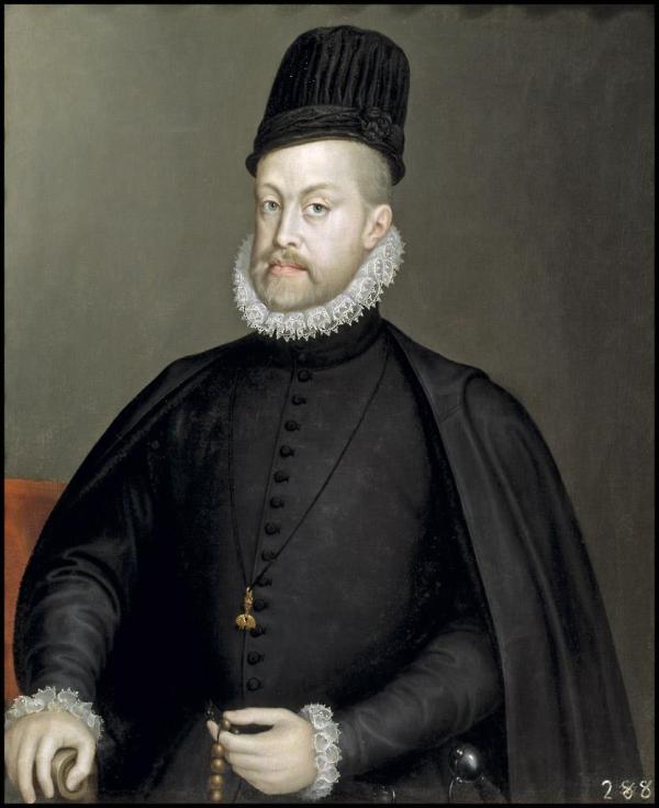 Felipe II por Sofonisba Anguissola. Museo del Prado