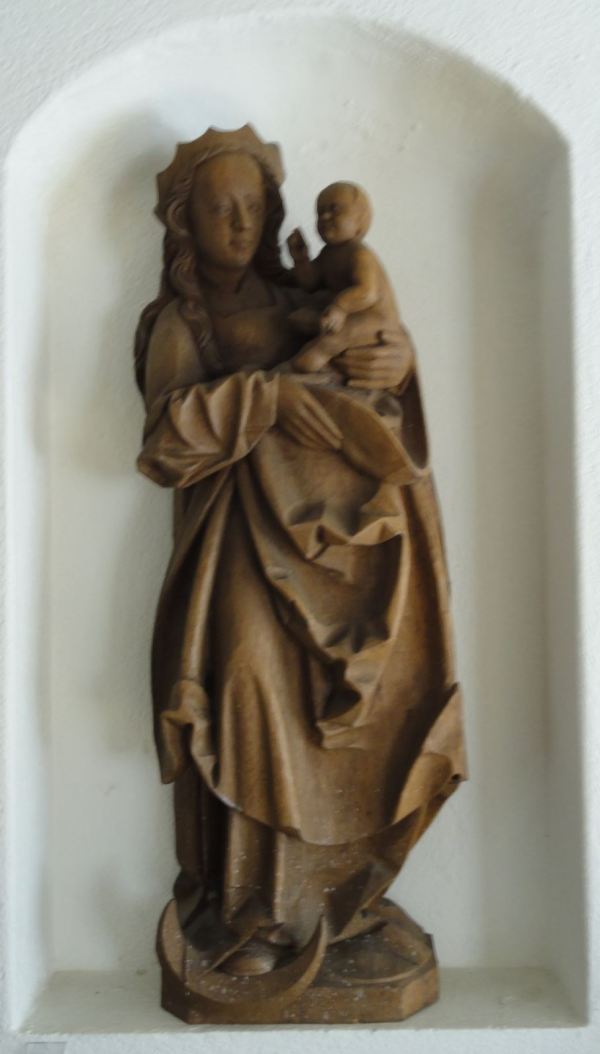 Talla gótica en el castillo de Borgeby. Foto R.Puig