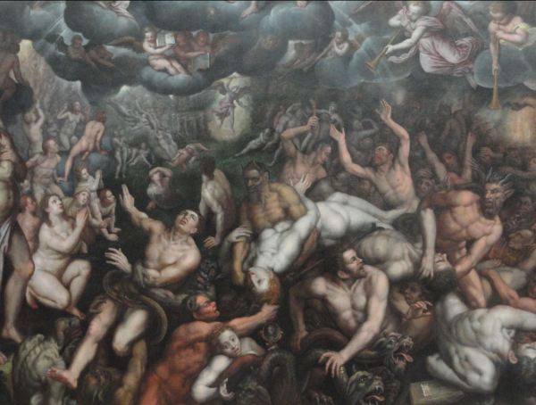 El Juicio Final de Rafaël Coxcie.1588-89.Museo de Bellas Artes. Gante. Foto R.Puig