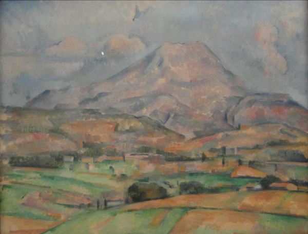 La Santa Victoria. Paul Cezanne. 1888. Foto R.Puig