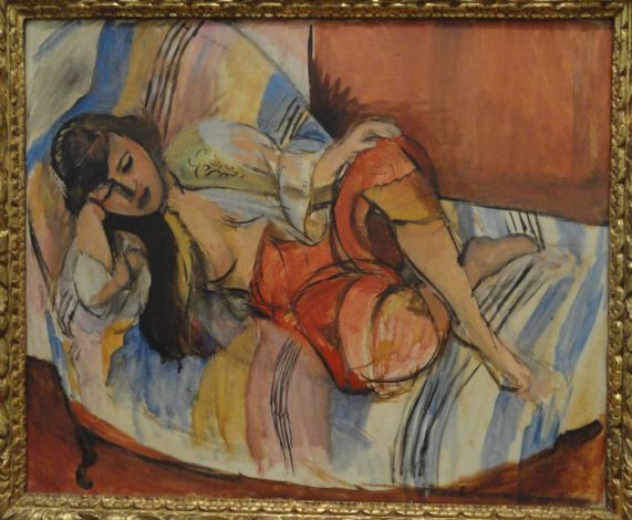 Odalisca. Henri Matisse. 1920 a 21. Foto R.Puig