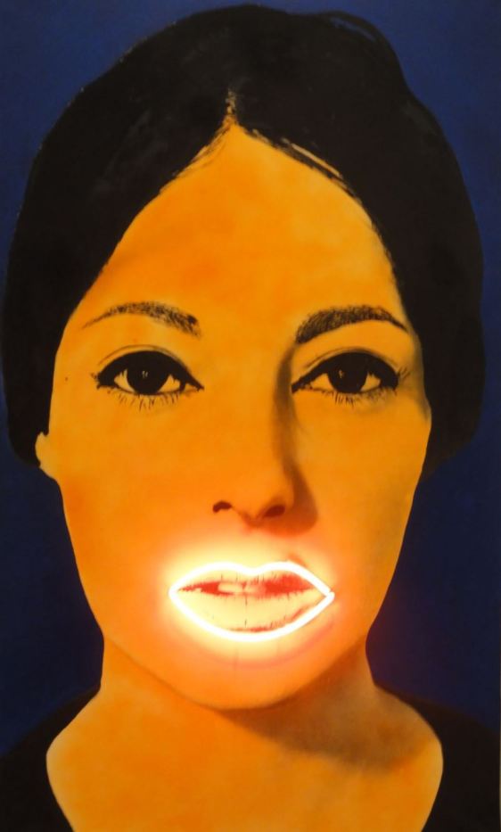 PIntura dealta tensión. Martial Raysse. 1965. Foto R.Puig