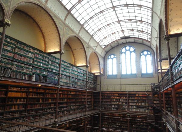 Biblioteca de Pierre Cuypers. Rijkt Museum. Foto R.Puig
