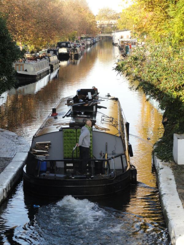 Navegacion por el Regent´s Canal. Foto R.Puig