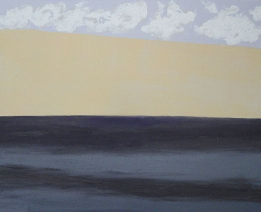 R. Puig. In the mood of November. Acrílico sobre lienzo 100 x 81.