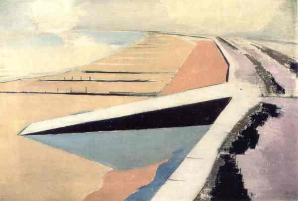 The Shore. Paul Nash 1923. Leeds Museum