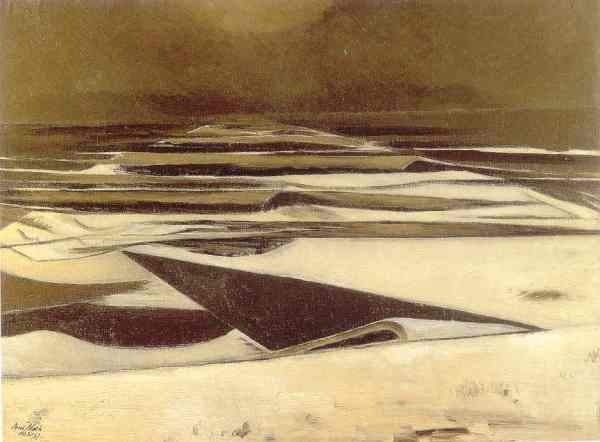 Winter Sea. Paul Nash 1925 37. York Art Gallery