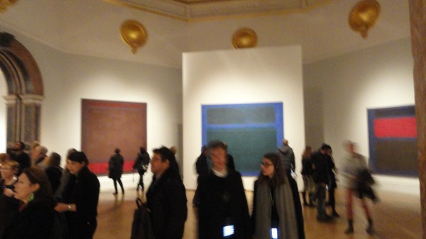Obras de Mark Rothko. Exposición Expresionismo abstracto. Royal Academy of Arts.Foto R.Puig