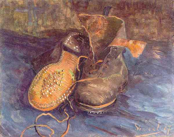 Van Gogh. Un par de zapatos. Baltimore Museum of Art