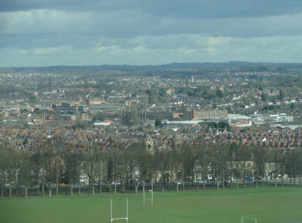 Vista de Leicester Sur desde el Charles Wilson Building. Foto R.Puig
