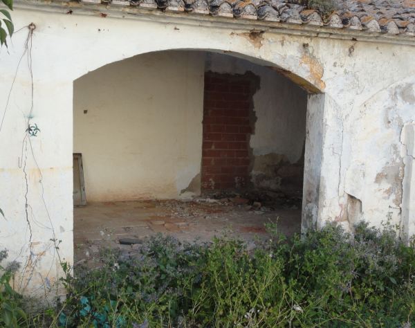 Aquí se secaba la uva pasa. Foto R.Puig