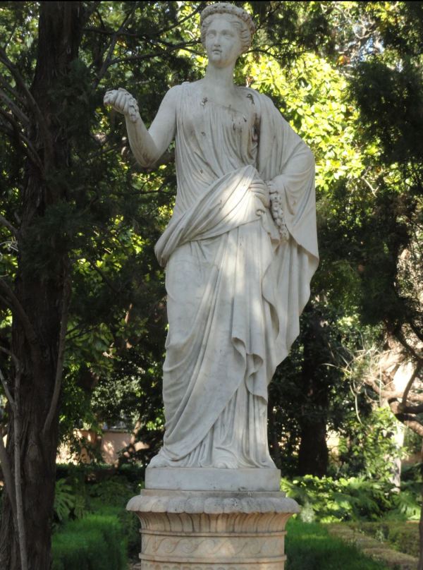 En los jardines de Monforte. Valencia. Foto R.Puig