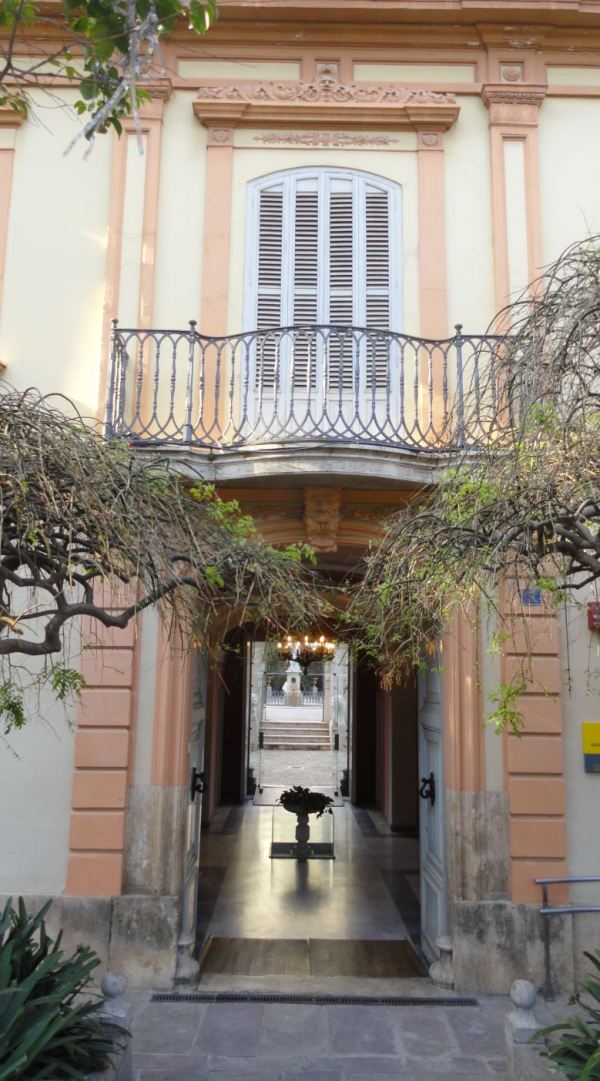 Entrada a los jardines de Monforte. Valencia. Foto R.Puig