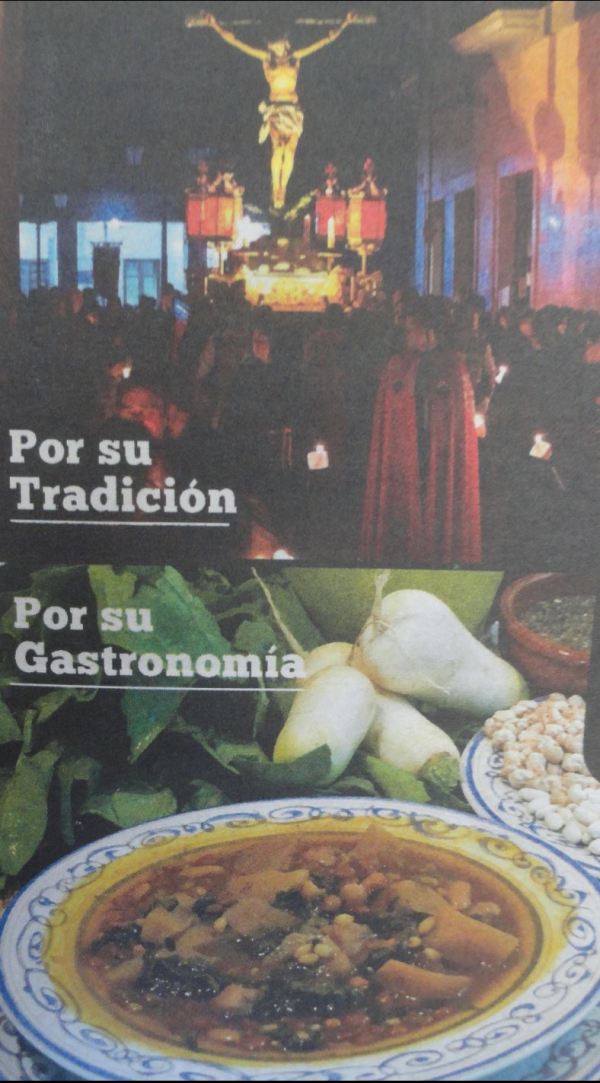 Rezar y manjar. Foto Diario Información de Alicante