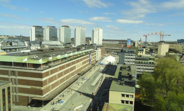 Estocolmo a vista de hotel. Foto R.Puig