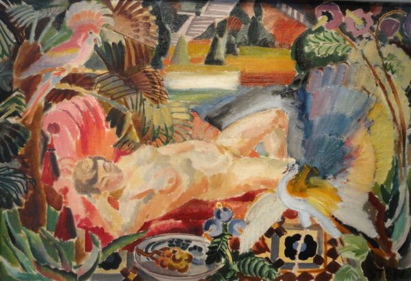 John Sten. Cortesana. 1919. Galería Åmells. Estocolmo. Foto R.Puig