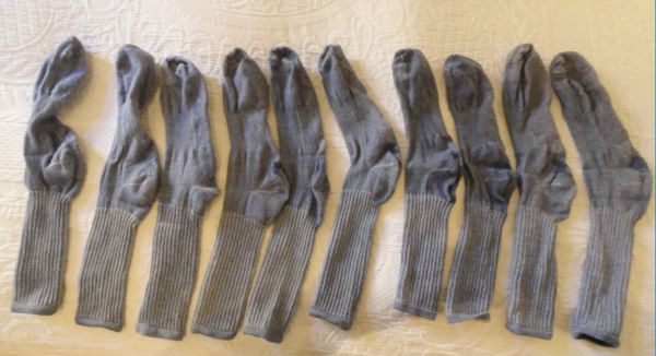 Mis calcetines en formación. Foto R.Puig