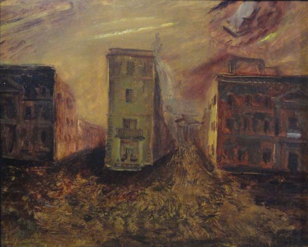 Scipione. La calle que lleva a San Pedro. 1930. Galleria di Arte Moderna. Roma. Foto R.Puig