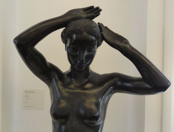Attilo Torresini, Afrodita. 1930 34. Bronce. Detalle Galería Comunal de Arte Moderno. Foto R.Puig