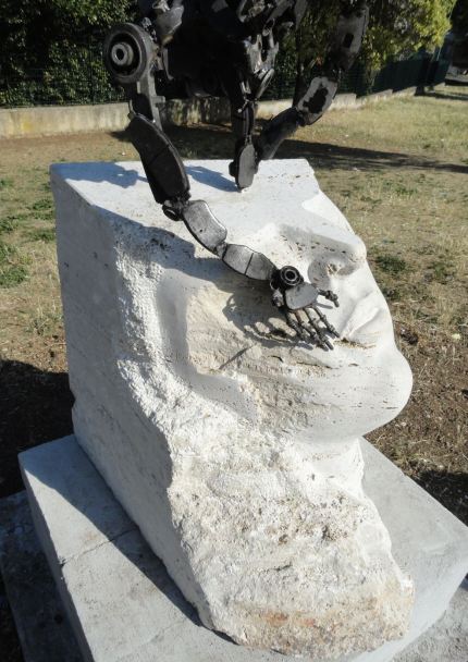 Dangyong Liu. Luna Scimmia Donna. Detalle. Foto R.Puig