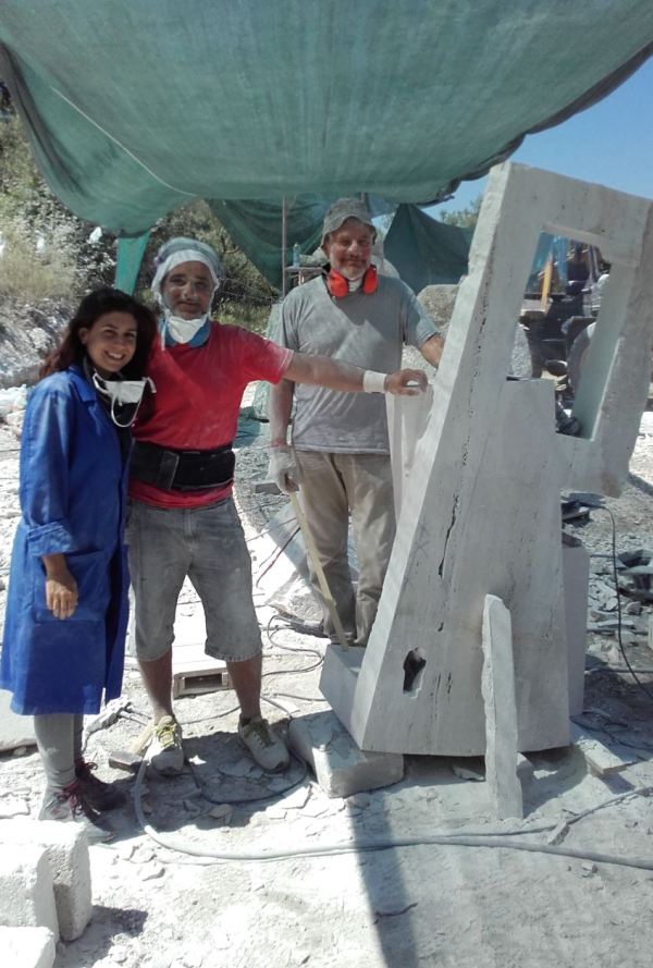 a de Matthias Omahen y la profesora Raquel Puerta Varó. Foto R.Puig
