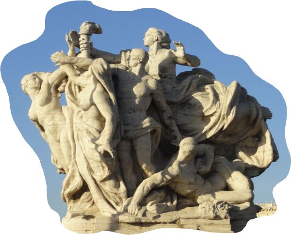 La historia ideal de las guerras. Roma. Foto R. Puig