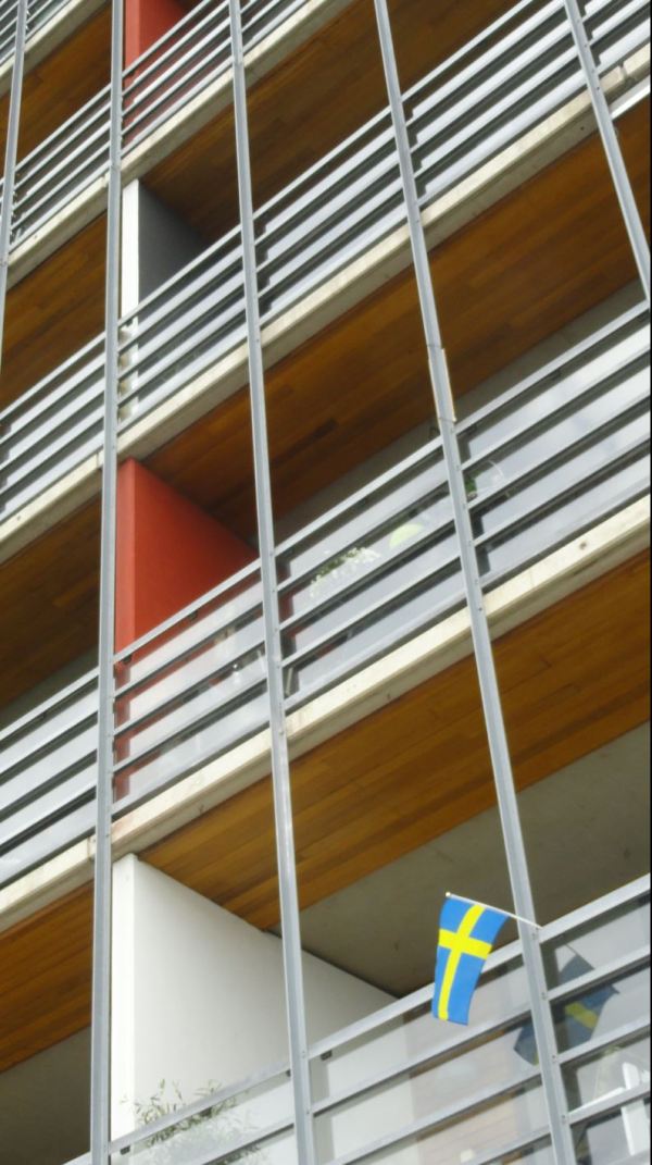 Fachada de Eriskberg. Gotemburgo. Foto R.Puig