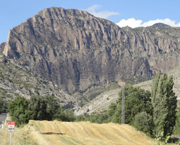 Subiendo por la Nacional 230 hacia Sopeira y Pont de Suert. Foto R.Puig