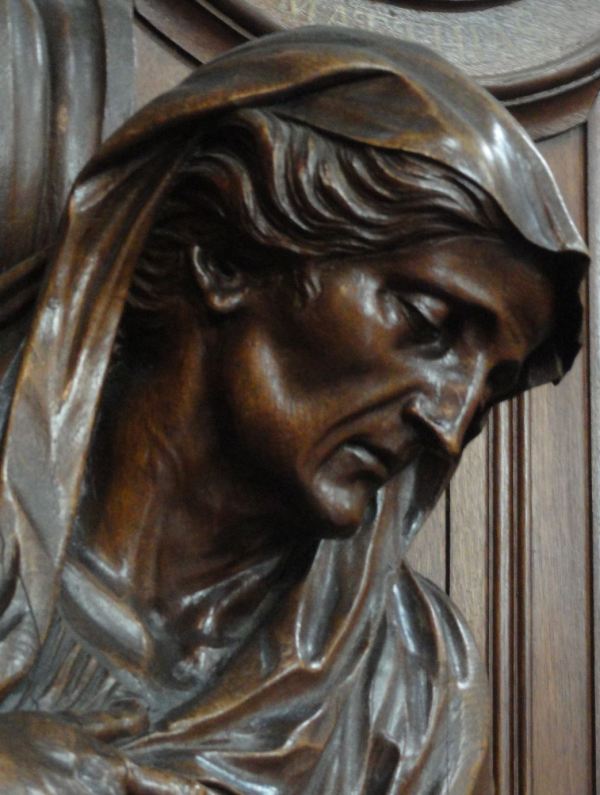 Confesionario de Nuestra Dulce Señora. La Amargura. Grimbergen. Foto R.Puig