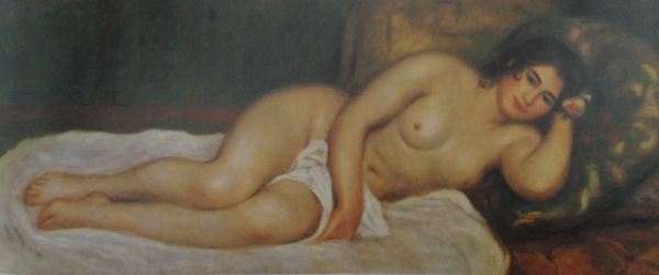 Renoir. Mujer desnuda acostada. 1903. Colección particular.