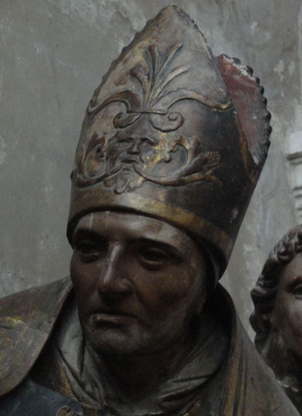 Troyes. Capilla de las Fuentes Bautismales. Detalle. Foto R.Puig