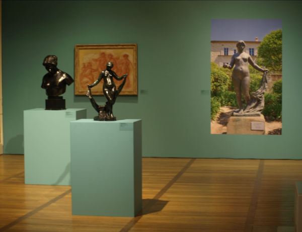 Troyes. Museo de Arte Moderno. En la exposición Renoir. Foto R.Puig