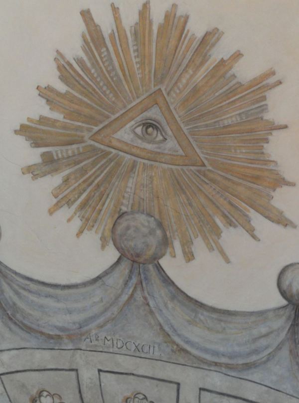 Iglesia de Haskta. Dios te ve.1692. Foto R.Puig