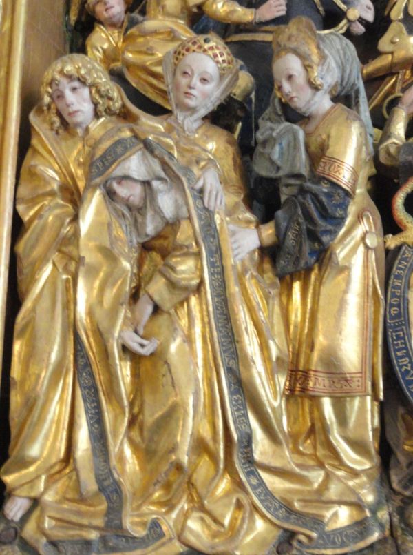 Iglesia de Vekholms. Retablo flamenco del s.XVI. Las santas mujeres. Foto R.Puig