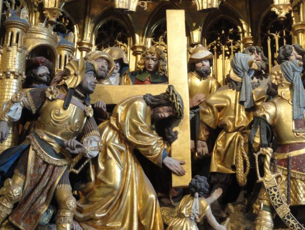 Iglesia de Vilberga. Via Crucis. Retablo flamenco del s.XVI. Foto R.Puig