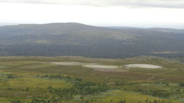 Corrales de renos en el norte de Dalarna. Foto R.Puig
